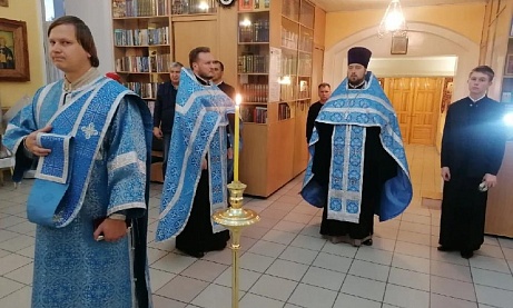 Всенощное бдение в канун праздника Покрова Пресвятой Богородицы 
