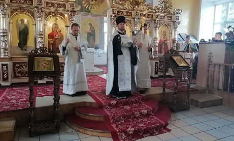 Всенощное бдение в канун праздника Вознесения Господня 