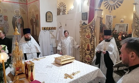 Всенощное бдение в канун Крещения Господня