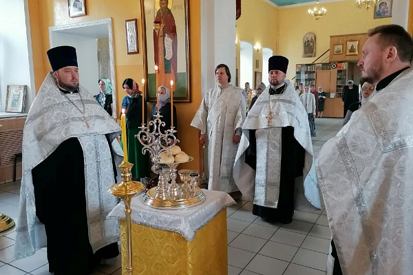 Всенощное бдение в канун праздника Вознесение Господне