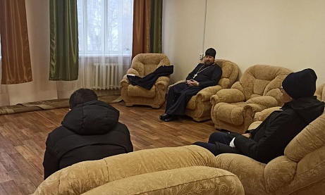 Протоиерей Антоний Шварёв встретился с осужденными без изоляции от общества