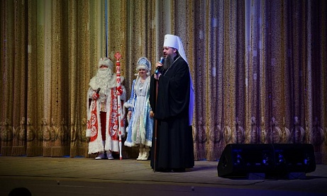 Воспитанники нашей воскресной школы посетили Архиерейскую рождественскую елку