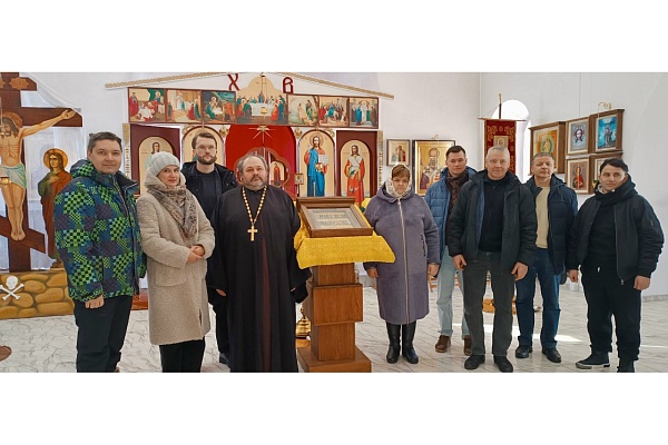 Встреча звонарей Пензенской епархии с генеральным директором Московского колокололитейного завода «ЛИТЭКС» Даниилом Игоревичем Козловым