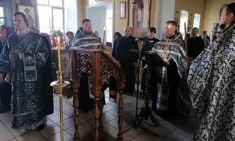 Вечерня с чином Пассии