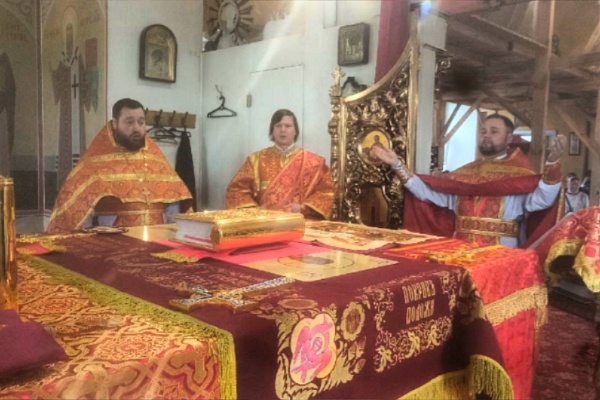 Богослужения в Неделю о самаряныне