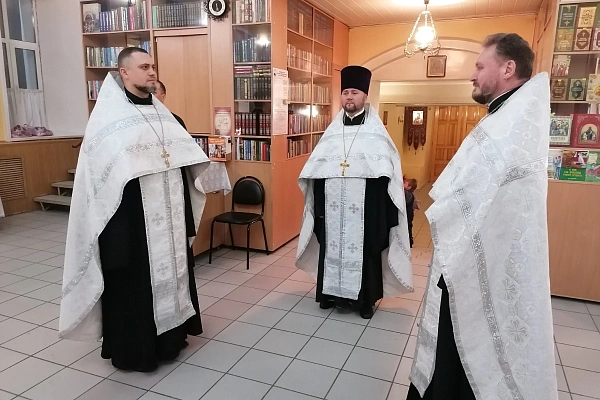 Всенощное бдение в канун праздника Обрезание Господне