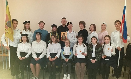 Торжественный сбор Пензенской православной дружины "Застава"