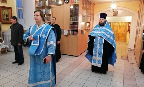 Всенощное бдение в канун праздника Сретение Господне