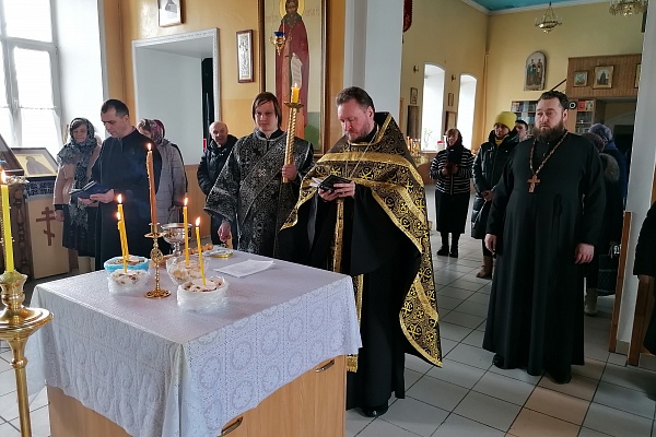 Служба в четверг первой седмицы Великого поста