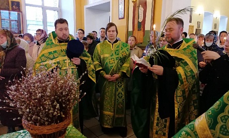 Всенощное бдение в канун Входа Господня в Иерусалим