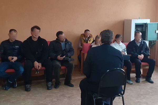 Протоиерей Антоний Шварёв провел духовную беседу с осужденными