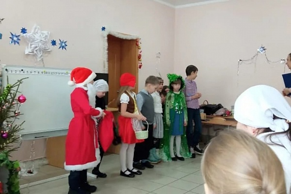 Рождественское выступление детей из храма мученицы Татьяны при ПГУАС