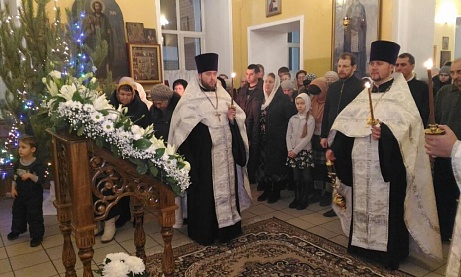 Всенощное бдение в канун Рождества Христова