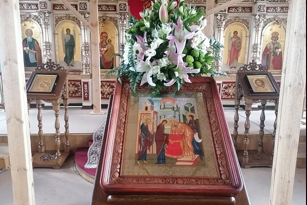 Всенощное бдение в канун праздника Сретение Господне