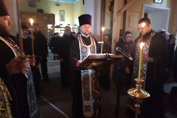 Проповедь протоиерея Александра Филиппова после чтения первой части Великого покаянного канона преподобного Андрея Критского 3 марта 2025 года